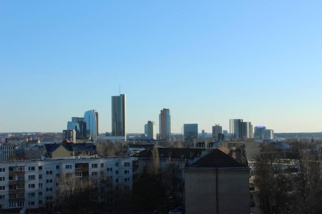 Penthouse Apartment With Great Panoramic City View Wilna Exterior foto