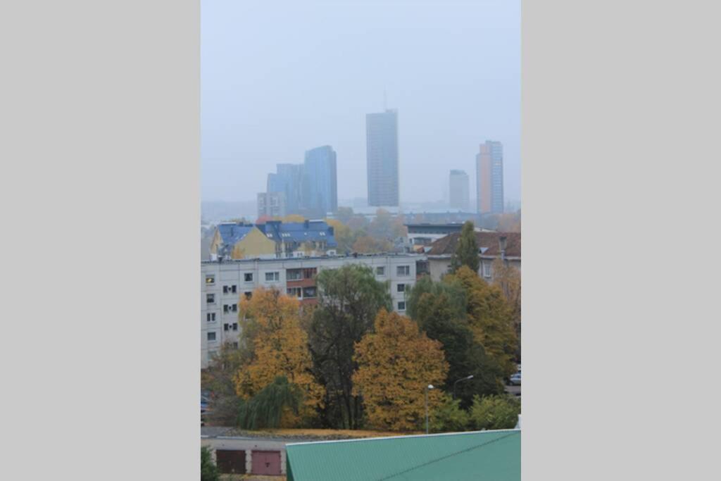Penthouse Apartment With Great Panoramic City View Wilna Exterior foto